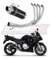 impianto di scarico completo con silenziatore DOMINATOR Full System GP1 nero