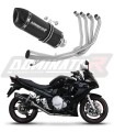 impianto di scarico completo con silenziatore DOMINATOR Full System HP1 nero