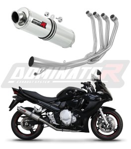 Suzuki GSX 1250 FA 2010 - 2016 Sistema di scarico Collettori Marmitta Silenziatore ST + dB killer