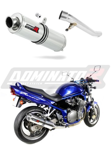 scarico silenziatore DOMINATOR rotondo adatto alla moto Suzuki GSF BANDIT 600 2000 - 2004 5