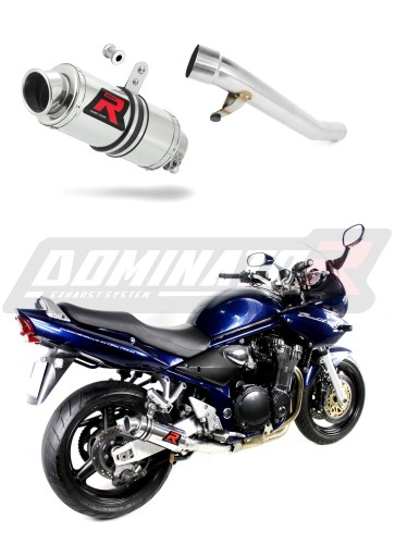 scarico silenziatore DOMINATOR GP1 adatto alla moto Suzuki GSF BANDIT 1200 2001 - 2005 5