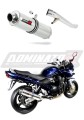 scarico silenziatore DOMINATOR rotondo adatto alla moto Suzuki GSF BANDIT 1200 2001 - 2005 5