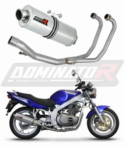 Suzuki GS 500F 2004 - 2014 Impianto di scarico Collettori Marmitta Silenziatore OV + dB killer medium