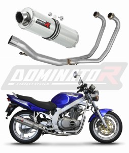 Suzuki GS 500F 2004 - 2014 Full Exhaust System Collector Silencer ST + dB killer medium