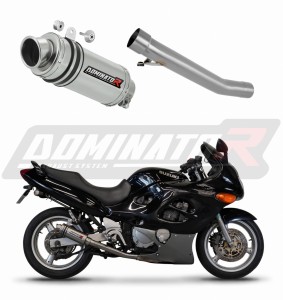 Suzuki GSXF 750 1998 - 2006 Terminale di Scarico Marmitta Silenziatore GP1 + dB killer medium