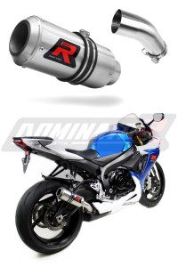 Suzuki GSXR 750 L1 L7 2011 - 2017 Terminale di Scarico Marmitta Silenziatore GP + dB killer medium