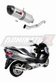exhaust muffler DOMINATOR HP1 fits to Suzuki BURGMAN 400 2007  2016 6