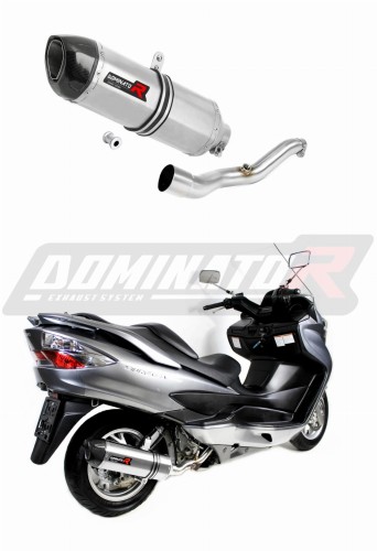 exhaust muffler DOMINATOR HP1 fits to Suzuki BURGMAN 400 2007  2016 6