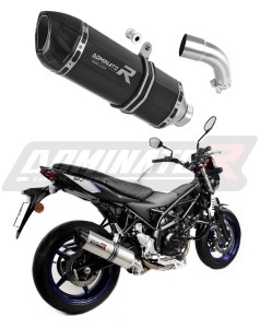 Suzuki SV 650 2016 - 2023 Terminale di Scarico Marmitta Silenziatore HP1 NERO + dB killer medium