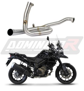 DOMINATOR Terminale Scarico Sportivo In Acciaio Inox Per Suzuki DL 1000 V-Strom 2017-2020 - Con DB Killer, Plug&Play, Garanzia 5 Anni