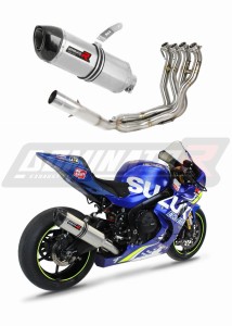 Suzuki GSXR 1000 2017 - 2021 Impianto di scarico Collettori Marmitta Silenziatore HP1 + dB killer medium