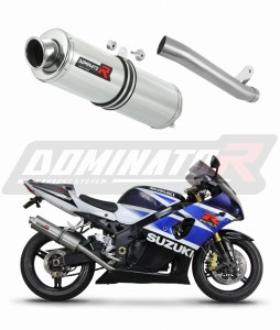 Suzuki GSXR 1000 K1 - K4 2001 - 2004 Terminale di Scarico Marmitta Silenziatore Slip-on ST + dB killer medium