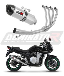 Suzuki GSF 650 BANDIT N / S 2007 - 2016 Impianto di scarico Collettori Marmitta Silenziatore HP1 + dB killer medium