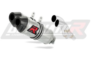 Triumph STREET TRIPLE 675 2007 - 2012 Terminale di Scarico Marmitta Silenziatore HP3 + dB killer medium