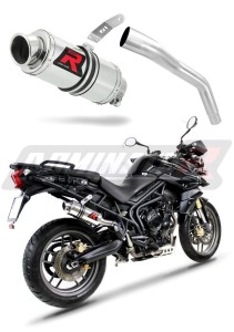 Triumph TIGER 800 XC XR 2011 - 2014 Terminale di Scarico Marmitta Silenziatore GP1 + dB killer medium