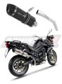 exhaust muffler DOMINATOR HP1 BLACK fits to Triumph TIGER 800 XC XR 2015  2017 3