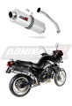 scarico silenziatore DOMINATOR ovale adatto alla moto Triumph TIGER 900 T709 1999 - 2000 5