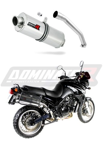 scarico silenziatore DOMINATOR ovale adatto alla moto Triumph TIGER 900 T709 1999 - 2000 5