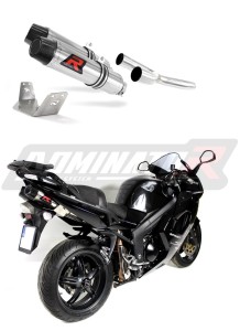 Triumph SPRINT 1050 ST DUAL 2005 - 2012 Terminale di Scarico Marmitta Silenziatore HP3 + dB killer medium