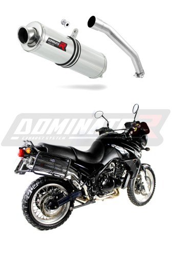 scarico silenziatore DOMINATOR rotondo adatto alla moto Triumph TIGER 900 T709 1999 - 2000 5