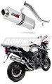 scarico silenziatore DOMINATOR ovale adatto alla moto Triumph TIGER EXPLORER 1200 2012 - 2015 5