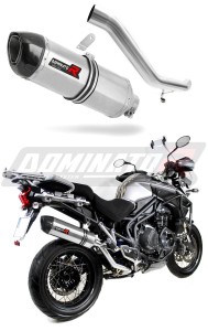 Triumph TIGER EXPLORER 1200 2012 - 2015 Terminale di Scarico Marmitta Silenziatore HP1 + dB killer medium