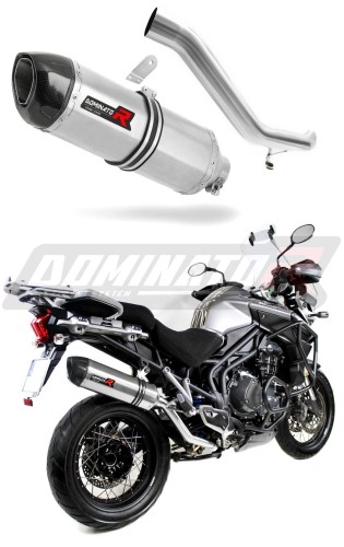 scarico silenziatore DOMINATOR HP1 adatto alla moto Triumph TIGER EXPLORER 1200 2012 - 2015 5