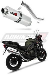 Triumph TIGER EXPLORER 1200 XC XR 2016 - 2017 Terminale di Scarico Marmitta Silenziatore OV + dB killer medium