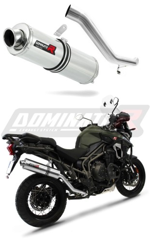 wydech tłumik DOMINATOR Okrągły pasujący do motocykla Triumph TIGER EXPLORER 1200 XC XR 2016 - 2017 6