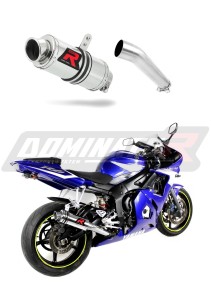 Yamaha YZF R6 2003 - 2005 Terminale di Scarico Marmitta Silenziatore GP1 + dB killer medium