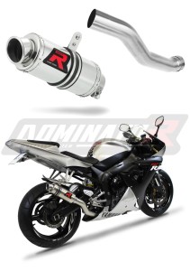 Yamaha YZF R1 1000 RN09 2002 - 2003 Terminale di Scarico Marmitta Silenziatore GP1 + dB killer medium