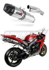 Yamaha YZF R1 1000 RN12 2004 - 2006 Terminale di Scarico Marmitta Silenziatore HP1 + dB killer medium