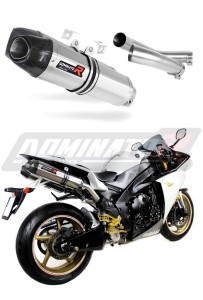 Yamaha YZF R1 1000 RN22 2009 - 2011 Terminale di Scarico Marmitta Silenziatore HP1 + dB killer medium