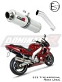 scarico silenziatore DOMINATOR omologato rotondo adatto alla moto YZF 600R Thundercat 1996 - 2006 8