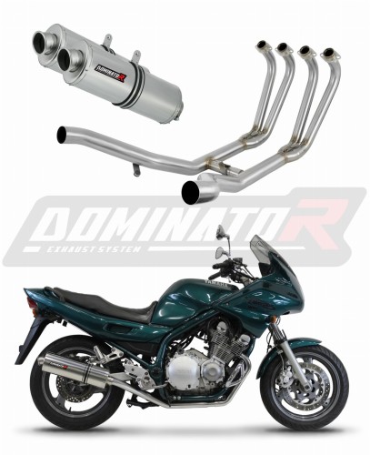 complete exhaust system with muffler DOMINATOR Full System OV fits to Yamaha XJ 900 Diversion 1994  2003 7