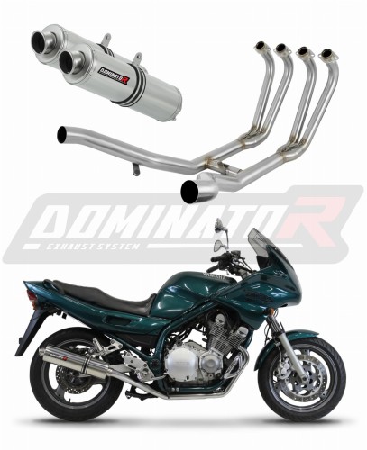 Yamaha XJ 900 Diversion 1994-2003 Motorcycle Dominator Exhaust Full system Collector Manifold Muffler Pot d'échappement Marmitta Escape ST x