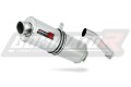 scarico silenziatore DOMINATOR ovale adatto alla moto Yamaha FZS FAZER 600 1998 - 2003 3