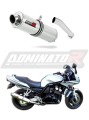 exhaust muffler DOMINATOR ROUND fits to Yamaha FZS FAZER 600 1998  2003 3