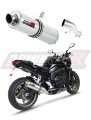 scarico silenziatore DOMINATOR ovale adatto alla moto Yamaha FZ1 FAZER 1000 2006 - 2015 7