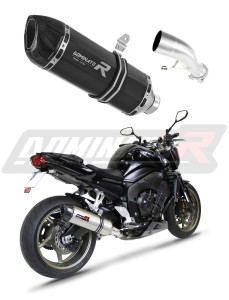 Yamaha FZ1 FAZER 1000 2006 - 2015 Terminale di Scarico Marmitta Silenziatore HP1 NERO + dB killer medium