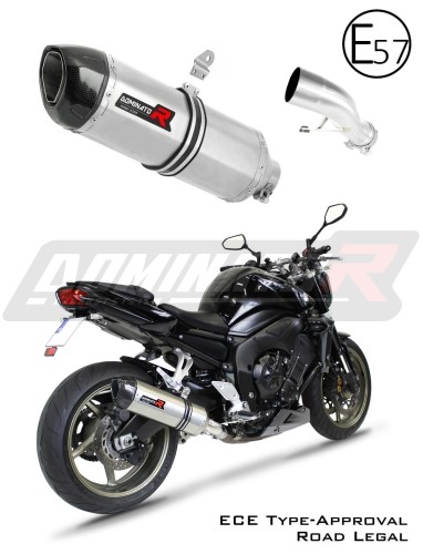 scarico silenziatore DOMINATOR omologato HP1 adatto alla moto YAMAHA FZ1 1000 FAZER 2006 - 2015 8