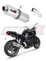 scarico silenziatore DOMINATOR rotondo adatto alla moto Yamaha FZ1 FAZER 1000 2006 - 2015 7