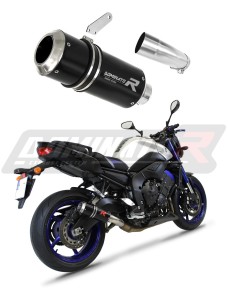 Yamaha FZ8 FAZER 2010 - 2016 Terminale di Scarico Marmitta Silenziatore GP NERO + dB killer medium