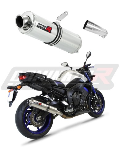 scarico silenziatore DOMINATOR rotondo adatto alla moto Yamaha FZ8 FAZER 2010 - 2016 7