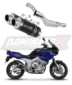 Yamaha TDM 850 1996 - 2001 Terminale di Scarico Marmitta Silenziatore GP1 NERO + dB killer medium