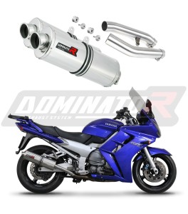 Yamaha FJR 1300 2001 - 2005 Exhaust Silencer Muffler OV + dB killer medium