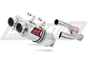 Yamaha XJR 1200 1995 - 1998 Terminale di Scarico Marmitta Silenziatore GP1 + dB killer medium