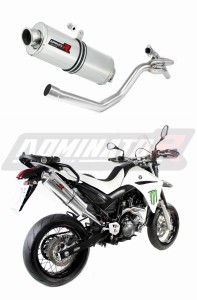 Yamaha XT 660 R 2004 - 2016 side manifold 2 in 1 Exhaust Silencer Muffler OV + dB killer medium