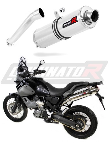 scarico silenziatore DOMINATOR rotondo adatto alla moto Yamaha XT 660 Z TENERE 2008 - 2016 5