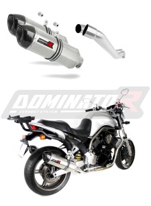 Yamaha BT 1100 BULLDOG 2001 - 2007 Terminale di Scarico Marmitta Silenziatore HP1 + dB killer medium